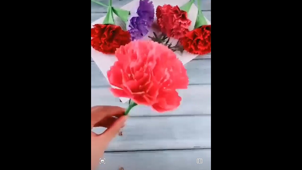 How to make Paper Flower Tutorial for beginners