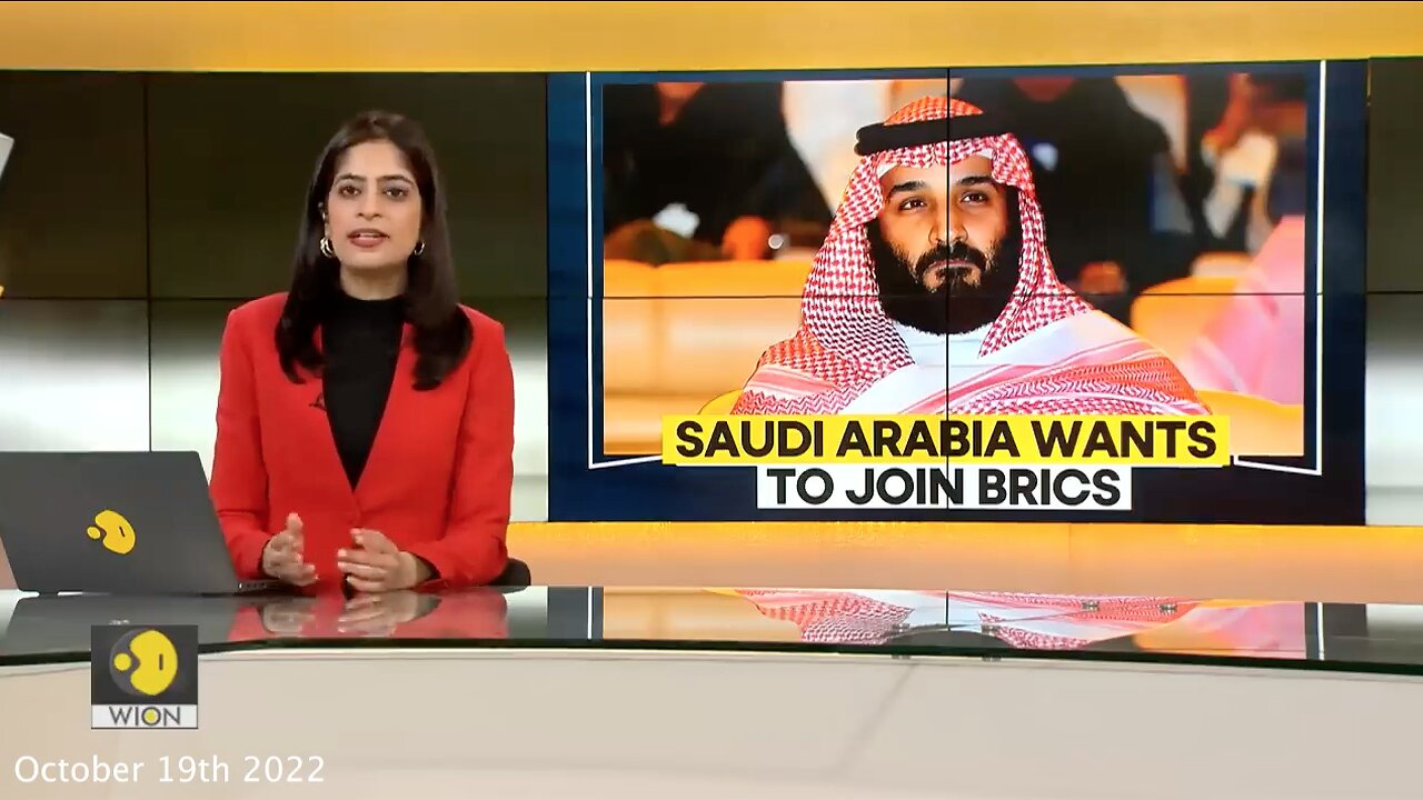 WION | Saudi Arabia Wants to Join BRICS