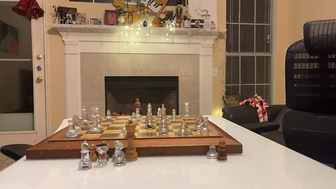 Chess game 2 Daughter vs Dad