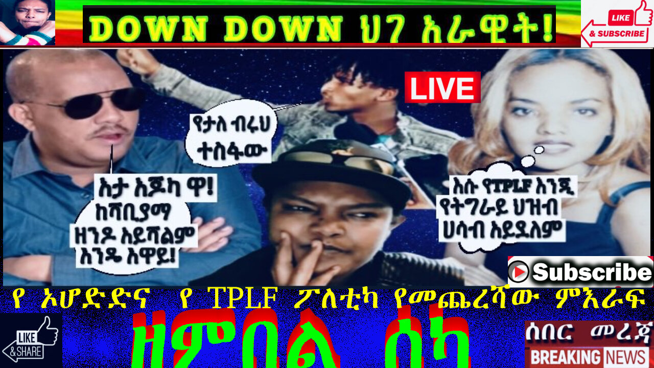 የ ኦሆድ ድና የTPLF ፖለቲካ መጨረሻው