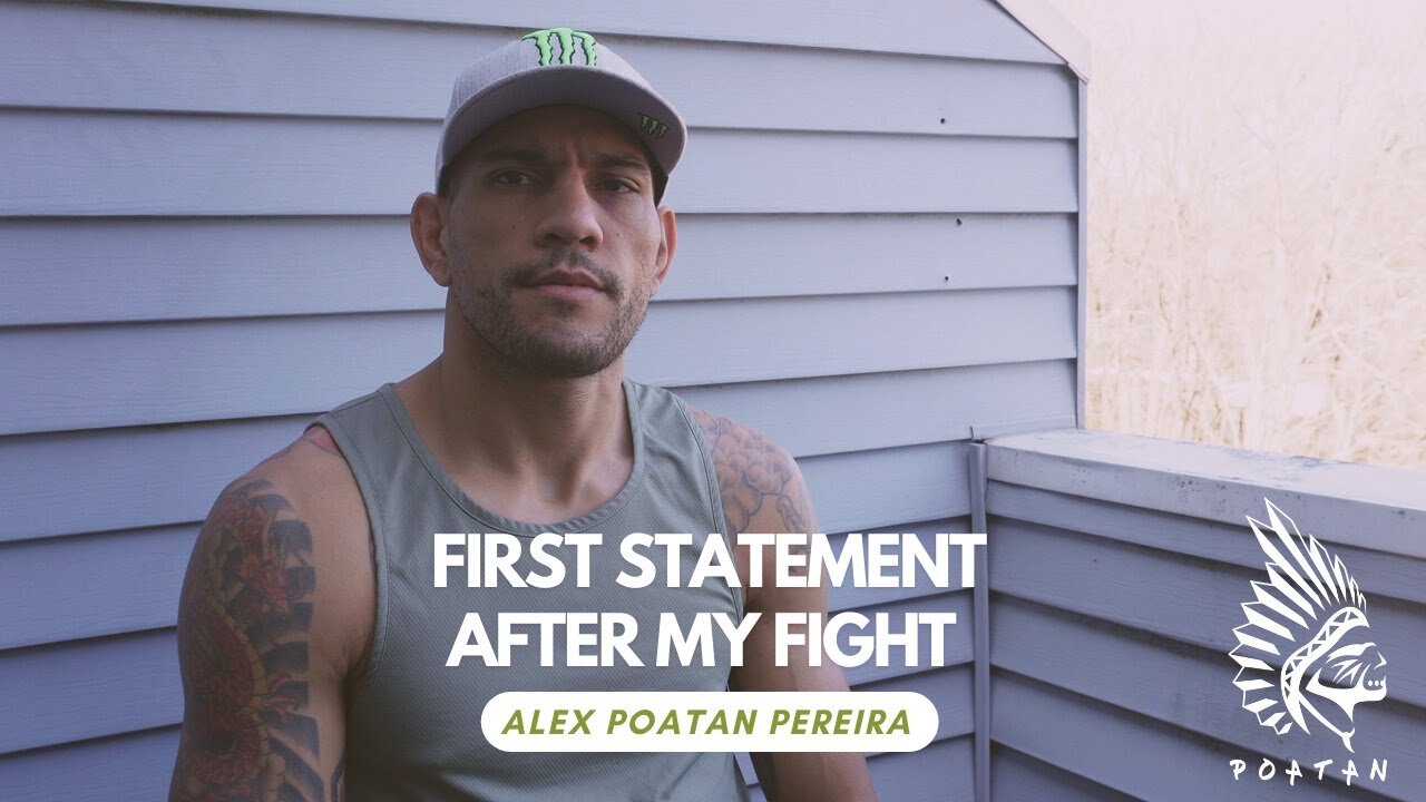 FIRST STATEMENT AFTER MY FIGHT I Alex Poatan Pereira I UFC287