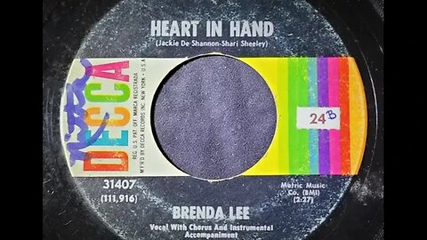 Brenda Lee – Heart in Hand