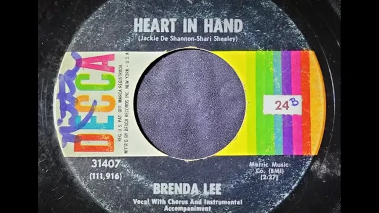 Brenda Lee – Heart in Hand
