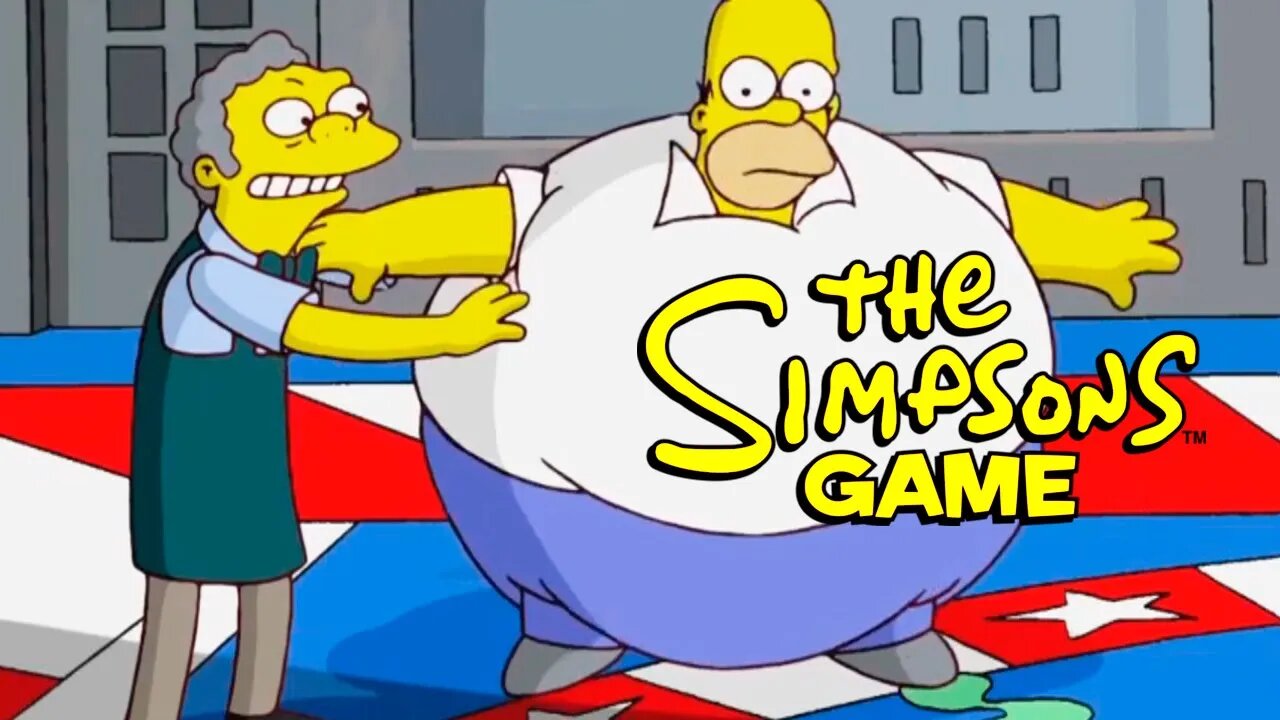 THE SIMPSONS GAME (PS2) #3 - Campeonato de comida com o Homer Simpson! (Legendado em PT-BR)