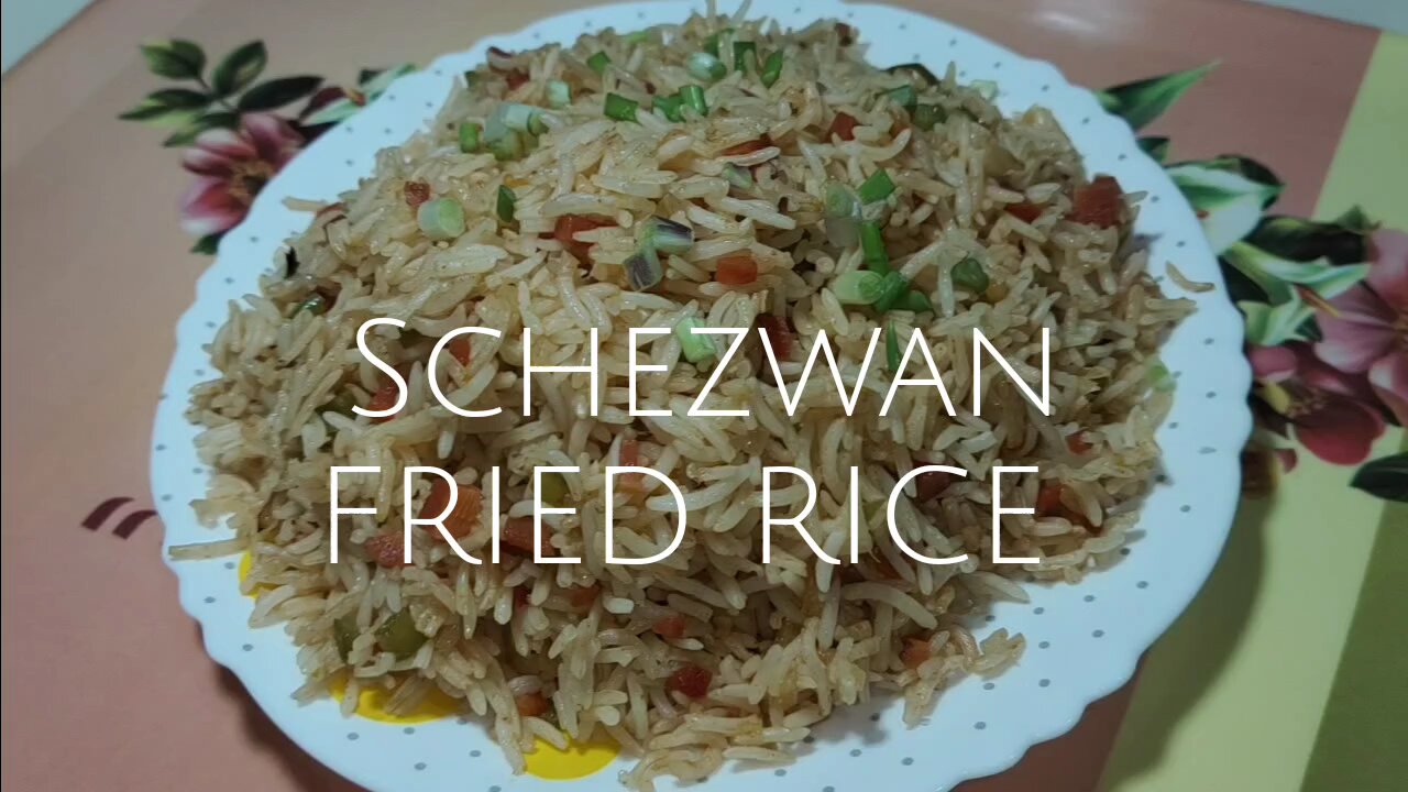 SCHEZWAN FRIED RICE 🍚|quick and easy fried rice|recipe by @spice_eat_up