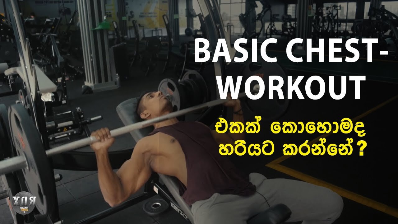 Basic Chest Workout For Beginners- Sinhala