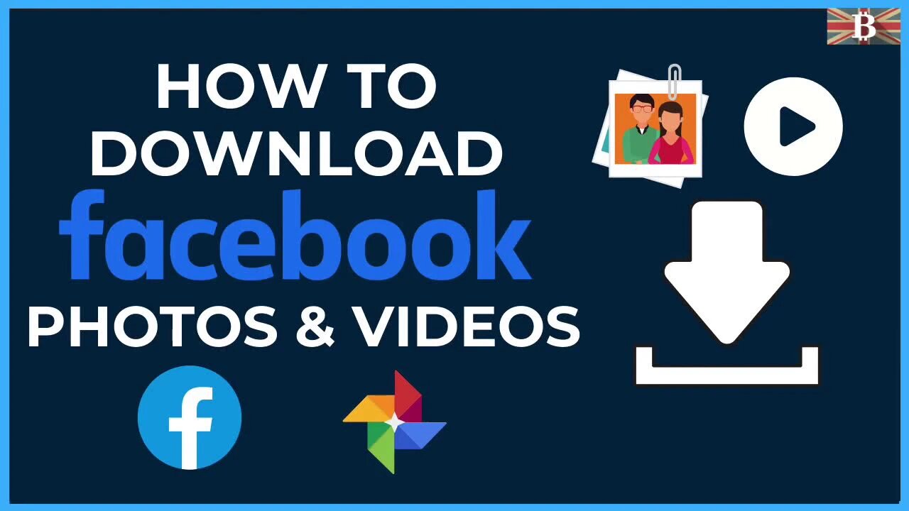 How to Download Facebook Photos & Video then Export to Google