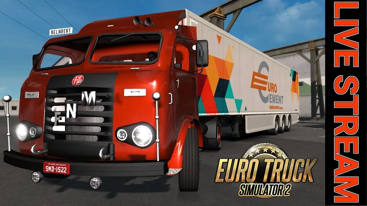 ETS2 Trucking On ChabOS Linux DX11 LIVE #18 (Euro Truck Simulator 2)