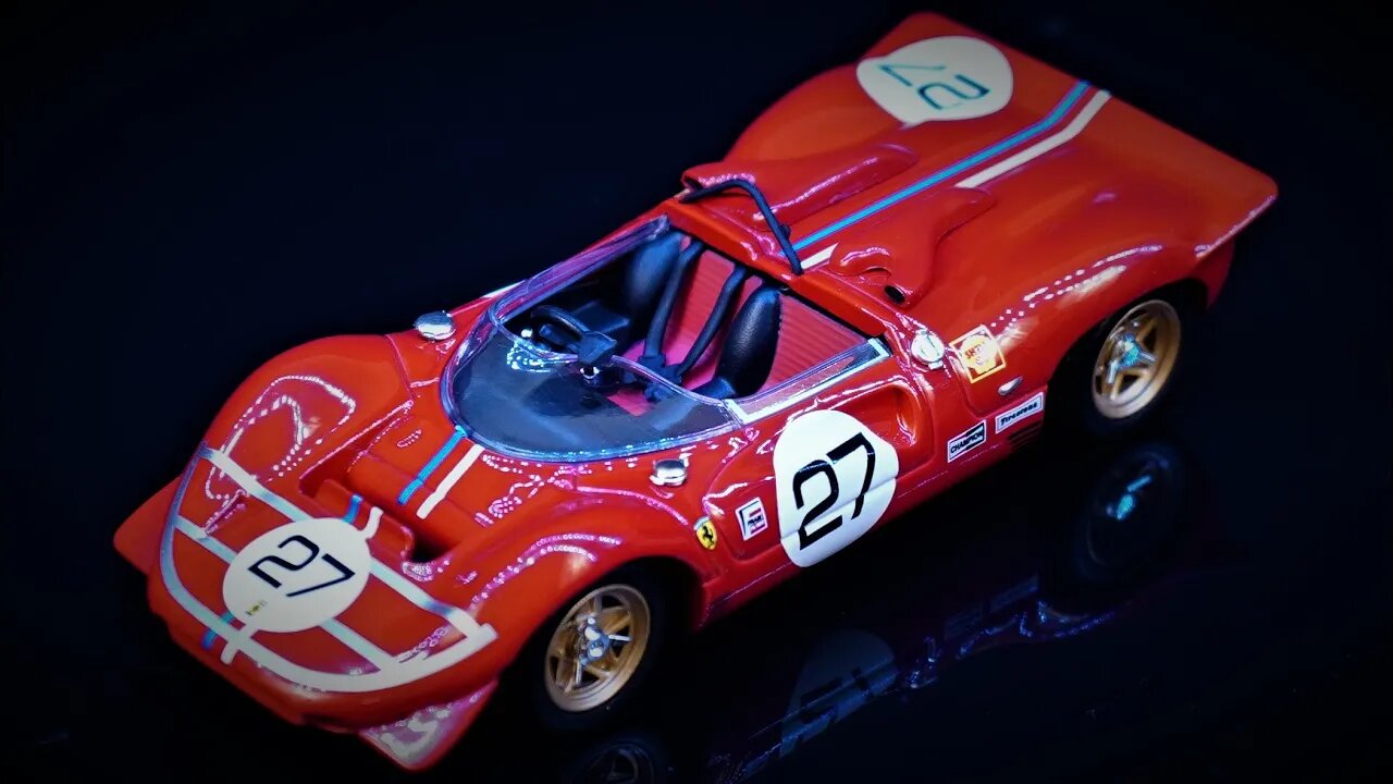 Ferrari 350 Can-Am "Nr.27 Monterey Grand Prix-Laguna Seca" - Bburago 1/43 - UNDER 2 MINUTES REVIEW