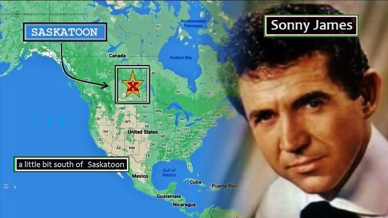 a little bit south of saskatoon, sonny james