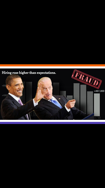 Biden's Labor Dept Lying About Jobs Numbers