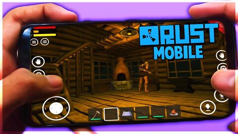 RUST MOBILE - ESSE GAME TA CHEIO DE BUGS - SURVIVAL SIMULATOR