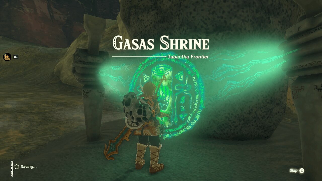 Gasas Shrine Zelda TOTK