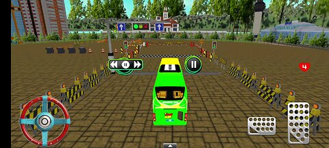 Bus Video games simulation packing test 3d 2024