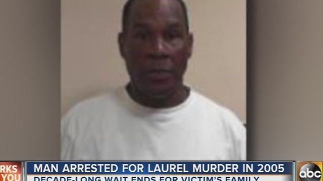 Man arrested for 2005 murder in Laurel