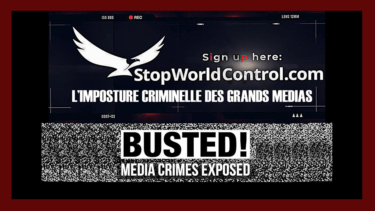 Les "MEDIAS Grand Public" nous mentent depuis toujours, partout et tout le temps ... (Hd 720)