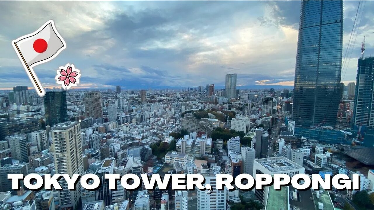 I never expected Tokyo Tower to be like this | Roppongi, Tokyo Japan 🇯🇵