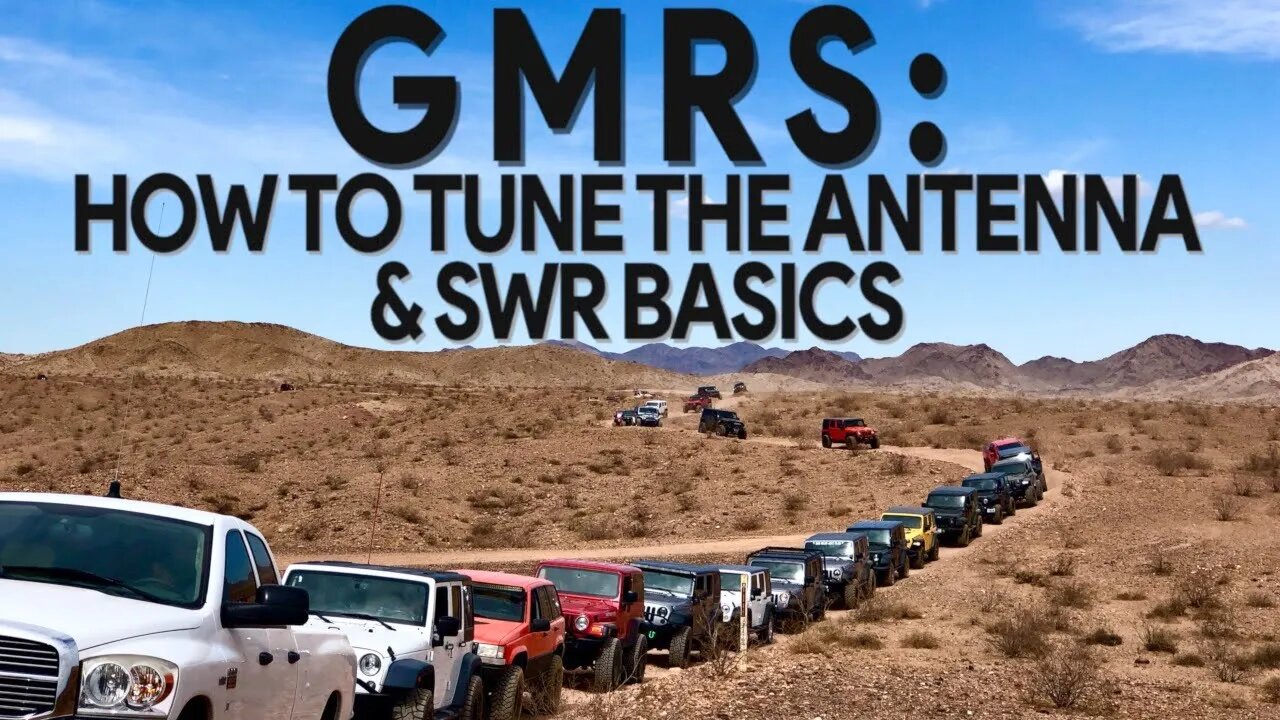 How To Tune A GMRS Antenna & SWR Basics