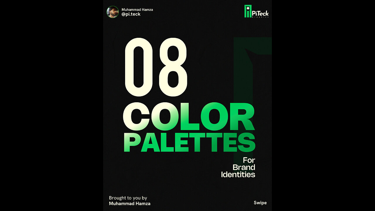 8 Amazing color Pallets for Brand Identity