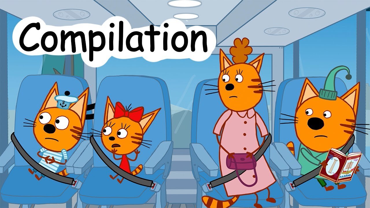 Kid-E-Cats _ NEW Episodes Compilation _ Best cartoons for Kids