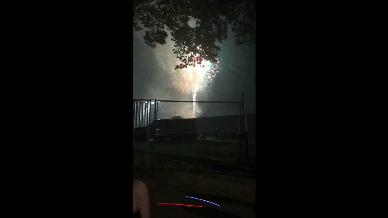 Fireworks. God bless the USA