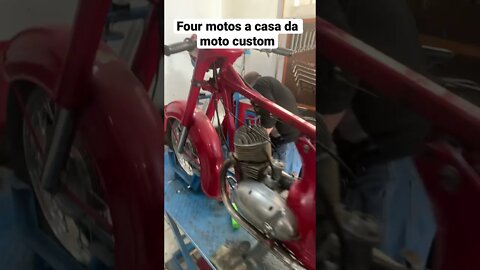 Casa da moto Custom. Jawa, Vespa, CG Bolinha Café Racer