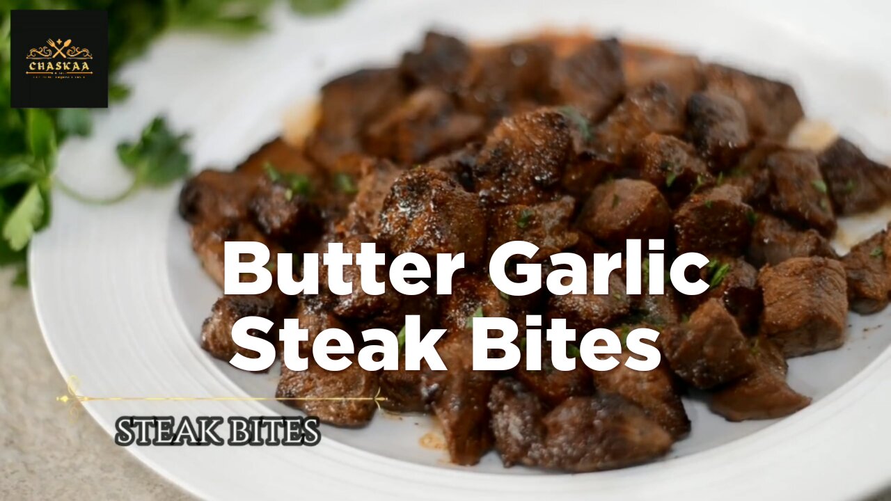 BUTTER GARLIC STEAK BITES RECIPE _ QUICK _ Easy Keto Friendly Recipe