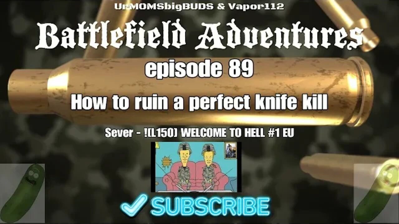 How to ruin a perfect knife kill |Episode 89| Battlefield Adventures