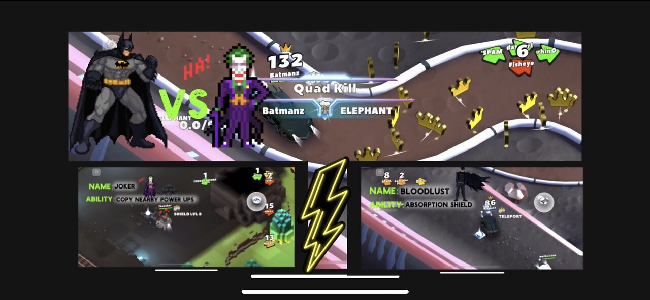 BatmanzVSJoker…BREAKING THE 👑RECORD❗️(the 100 crown challenge)❗️