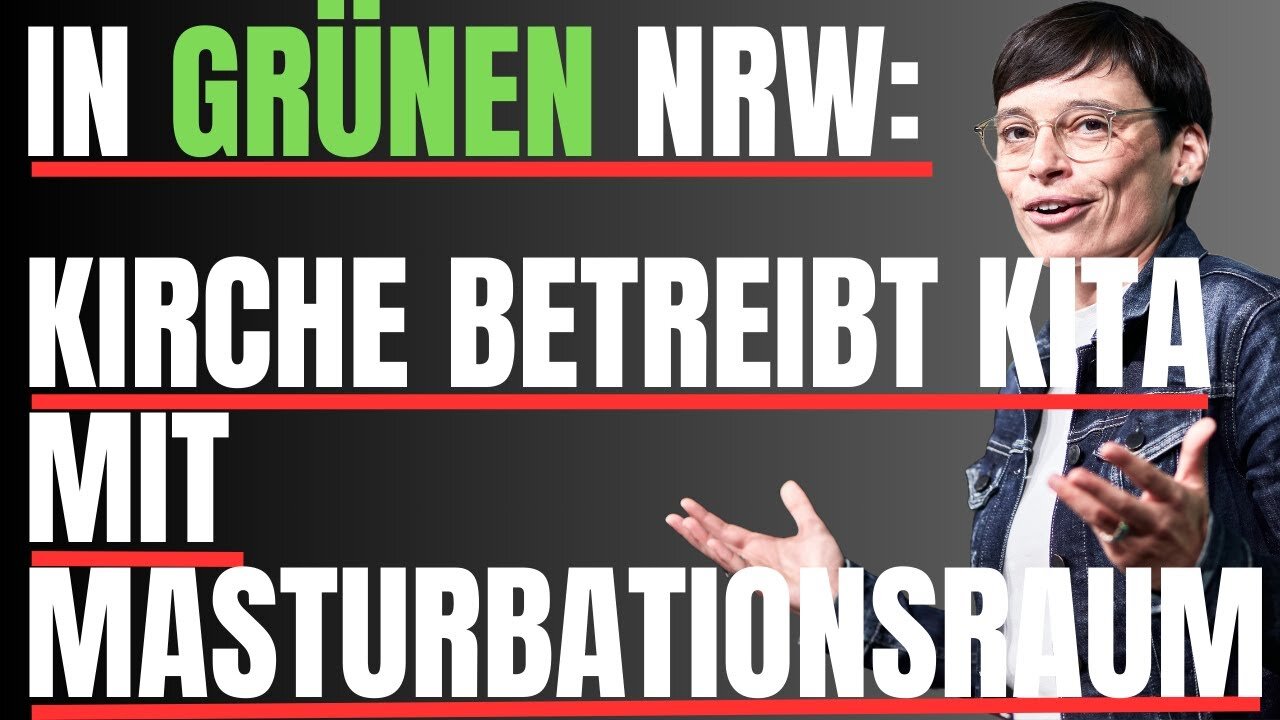 🟩Unter den Augen der Grünen🏳️‍🌈Raum für Masturbation & Doktorspiele in Kita🤬