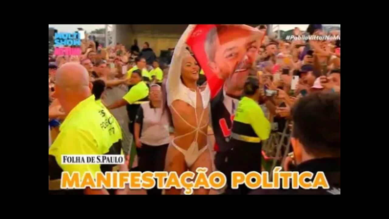 NO LOLLAPALOOZA, PABLO VITTAR FAZ CAMPANHA ELEITORAL PARA LULA. VPCÊ ACHA CERTO ISSO?