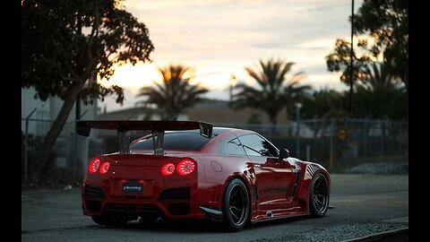 Modified Nissan GT-R