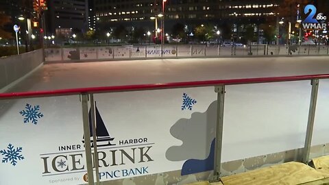 Inner Harbor Ice Rink opens Nov. 11