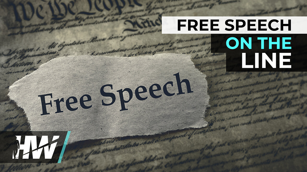 FREE SPEECH ON THE LINE