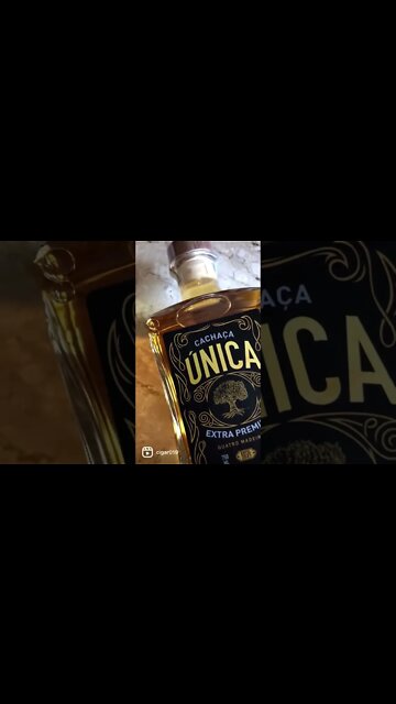 Cachaça Única! Ótima opção para harmonizar com seu charuto!
