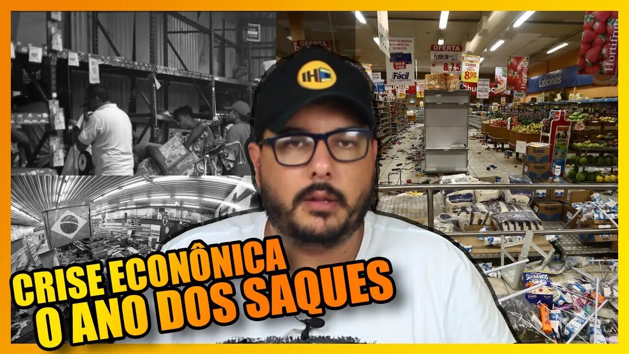 SAQUES AOS SUPERMERCADOS