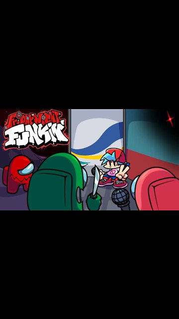 Among us IMPOSTOR VS Friday Night funkin #shorts