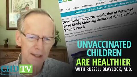 Unvaccinated children are healthier than the vaxxed