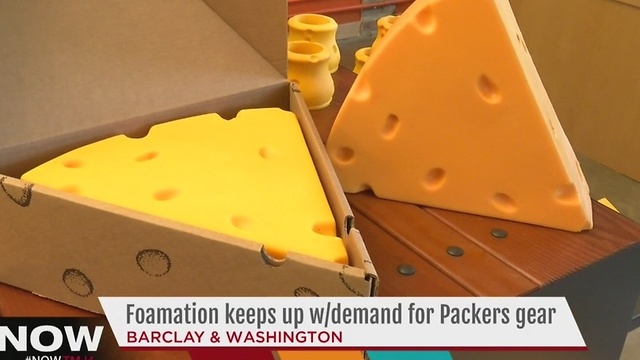 Packer fans gear up at Foamation in Milwaukee