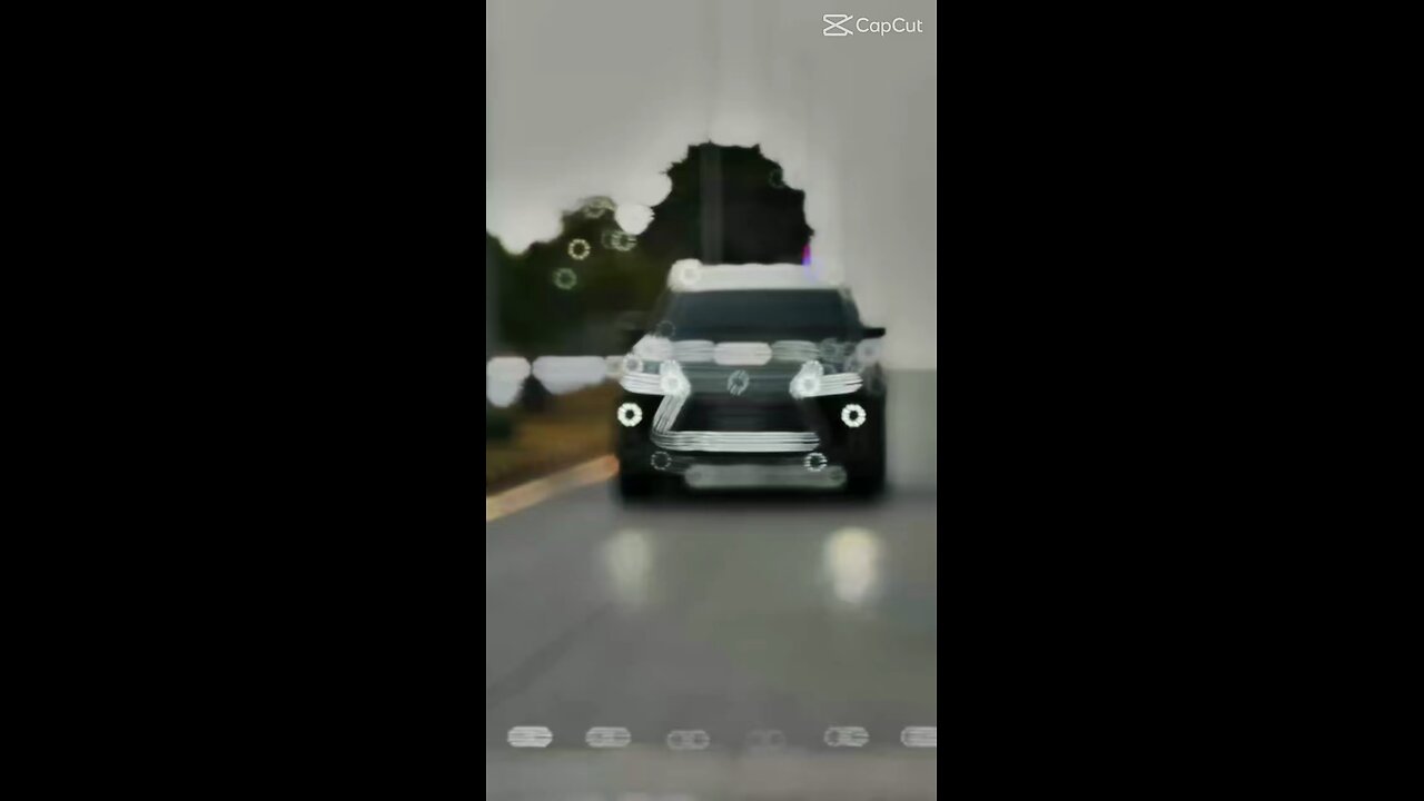 Beautiful Lexus car 🚗 slow moving