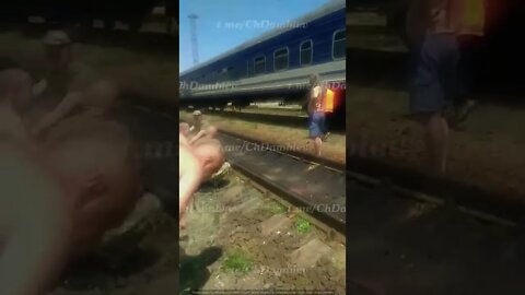 The latest video of Ukrainian reservists from the military echelon that was destroyed at Chaplino