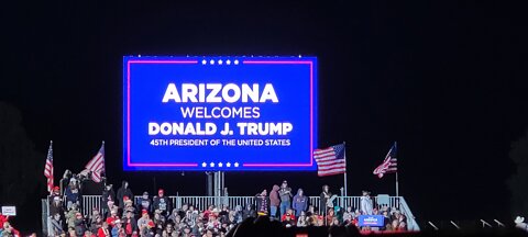 Thousands Attend Trump Rally- Florence AZ 1-15-2022