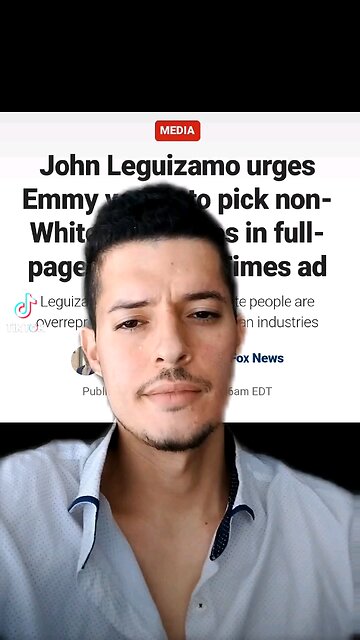 John Leguizamo Continues His Anti-White Racism