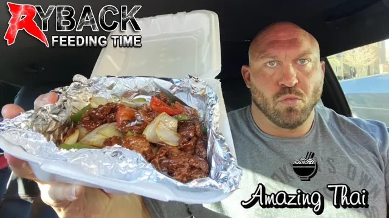 Amazing Thai Pepper Steak Saturday with Rice Ryback Feeding Time