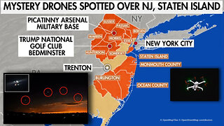 Unexplained Drones Flying Over New Jersey Limited State of Emergency