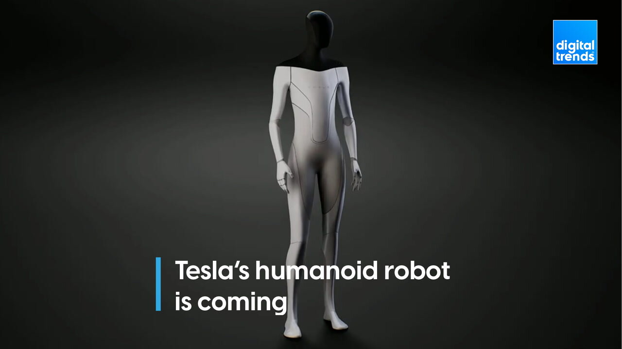 Watch Elon Musk unveil Tesla's advanced humanoid robot