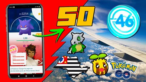 FLY DA VIDA REAL! TALEI 3 POKÉMON NO LEVEL 50! MUITAS SURPRESAS EM SÃO PAULO!