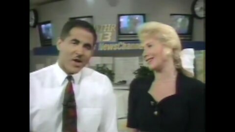 May 23, 1993 - Mark Spain & Pat Carlini Promote 11PM Indianapolis Newscast