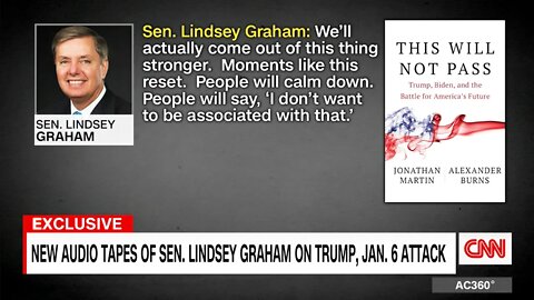 UH-OH: Lindsey Graham Tapes Slam Trump, PRAISE Biden as "Best"