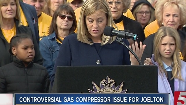 Mayor Barry Fights Against Joelton Gas Compressor Station